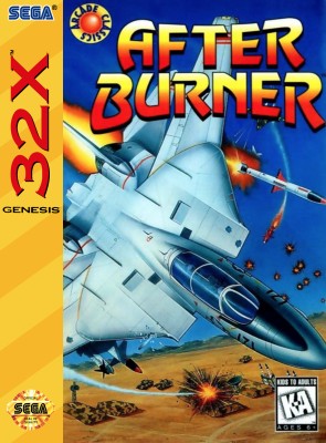 After Burner Cover Art