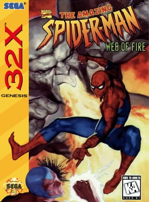 Amazing Spider-Man: Web of Fire Cover Art