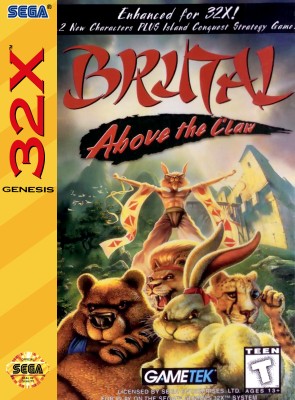 Brutal: Above the Claw Cover Art
