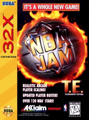 NBA Jam Tournament Edition Cover Art