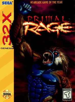 Primal Rage Cover Art