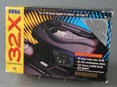 Sega 32x Console Cover Art
