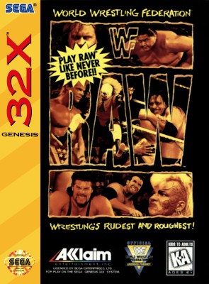 WWF Raw Cover Art