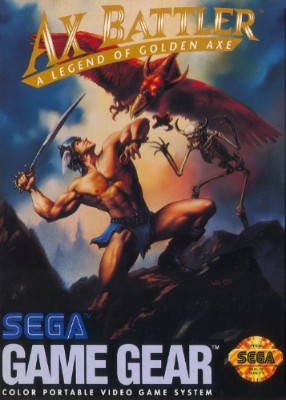 Ax Battler: A Legend of Golden Axe Cover Art