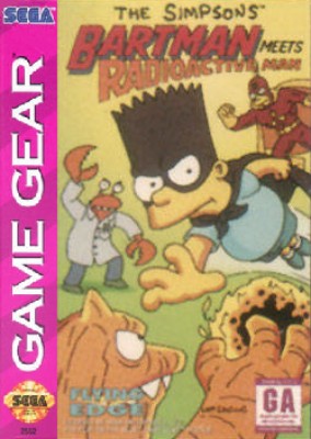 Simpsons: Bartman Meets Radioactive Man Cover Art