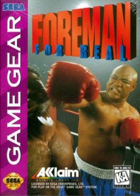 Foreman For Real Cover Art