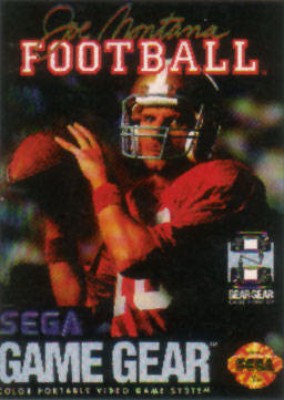 Joe Montana Football Cover Art