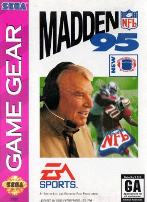Madden NFL 95 Cover Art