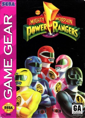 Mighty Morphin Power Rangers Cover Art