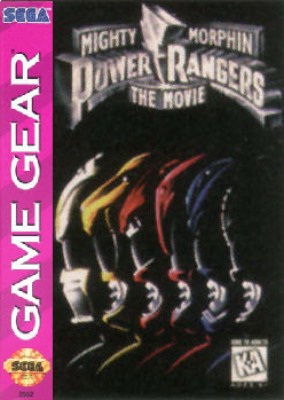 Mighty Morphin Power Rangers: The Movie Cover Art
