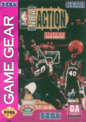 NBA Action starring David Robinson Cover Art