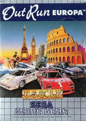 OutRun Europa Cover Art