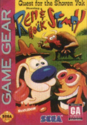 Ren & Stimpy: Quest for the Shaven Yak starring Cover Art