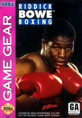 Riddick Bowe Boxing Cover Art