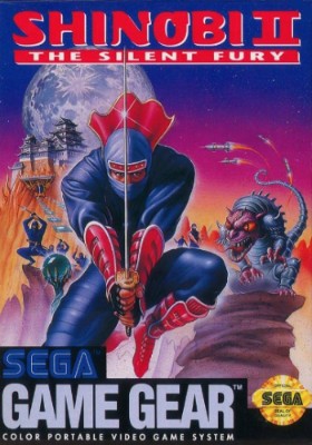 Shinobi II: The Silent Fury Cover Art
