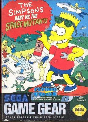 Simpsons: Bart vs. the Space Mutants Cover Art