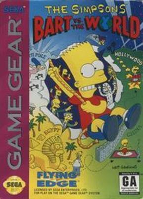 Simpsons: Bart vs. the World Cover Art