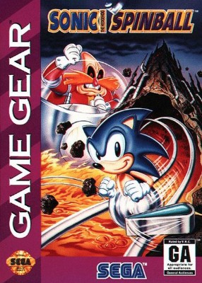 Sonic the Hedgehog Spinball Cover Art