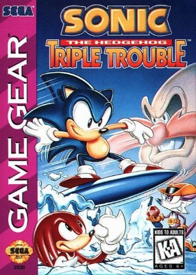 Sonic the Hedgehog: Triple Trouble Cover Art