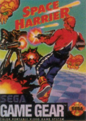Space Harrier Cover Art