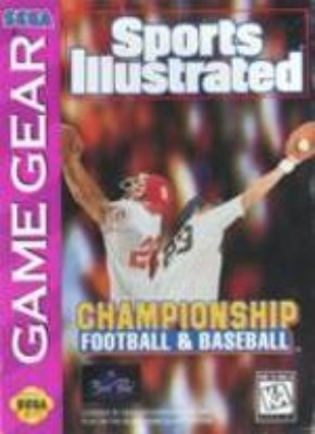 Sports Illustrated Championship Football & Baseball Cover Art