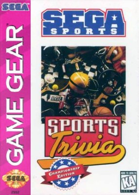 Sports Trivia: Championship Edition Cover Art
