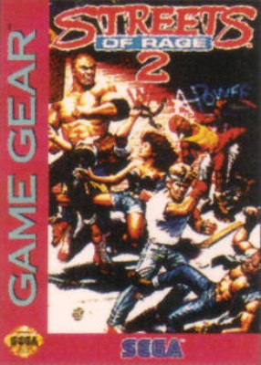 Streets of Rage 2 Cover Art
