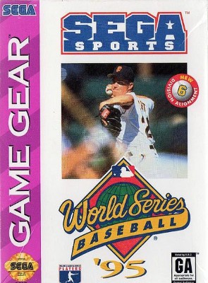 World Series Baseball 95 Cover Art