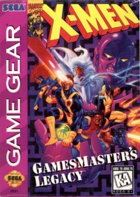 X-Men: Gamesmaster's Legacy Cover Art