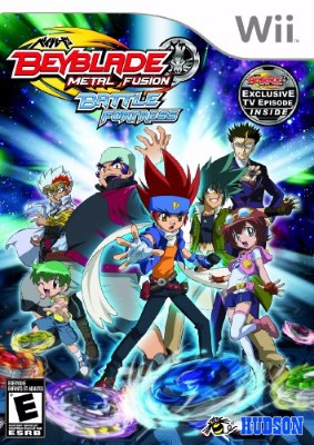 Beyblade: Metal Fusion Battle Fortress Cover Art