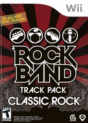 Rock Band Track Pack: Classic Rock Cover Art