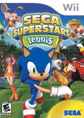 Sega Superstars Tennis Cover Art