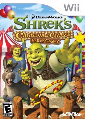 Shrek's Carnival Craze Cover Art