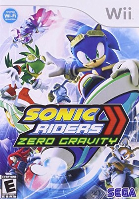 Sonic: Riders Zero Gravity Cover Art